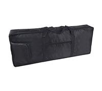 Oxford Housse rembourrée portable pour piano électrique 61 touches 54 touches avec double fermeture éclair 10 mm Housse rembourrée avec poignée Bandoulière réglable Sac à dos de voyage avec poches