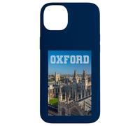 Oxford Iconic Buildings Affiche de Voyage Vintage rétro Coque pour iPhone 14 Plus
