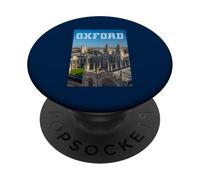 Oxford Iconic Buildings Affiche de Voyage Vintage rétro PopSockets PopGrip Adhésif