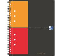 Oxford International Collegeblock "NOTEBOOK" A5+ quadrillé 80 feuilles