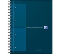 Oxford International Collegeblock NOTEBOOK DIN A4+ ligné 80 feuilles pétrole
