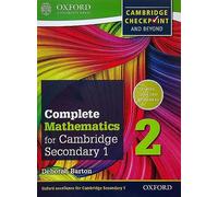 Oxford International Maths for Cambridge Secondary 1