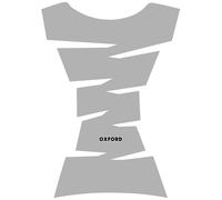 Oxford Jagged Pad de réservoir, Argent, Taille unique