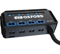 Oxford Rider Equipment Boîte à fusibles moto 12 V relais 4 voies voyants lumineux fusible 5 A