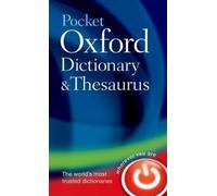 Collectif – Pocket Oxford Dictionary and Thesaurus – Relié – Oxford University Press