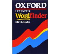 Oxford Learner'S Wordfinder Dictionary