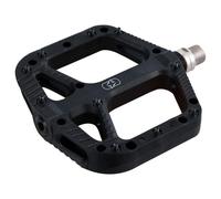 'Oxford Loam 20 Nylon Flat Pedals - Durable Composite Body, Cro-Mo 9/16'' Axle,
