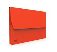 Oxford Lot de 10 Chemises à poche carte Kraft 24 x 32 cm Rouges