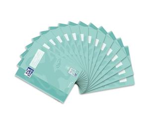 Oxford Lot de 15 cahiers A4 Touch 16 pages linéature 28 quadrillés Vert pastel