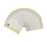 Oxford Lot de 15 cahiers de recyclage lignés A4 16 feuilles