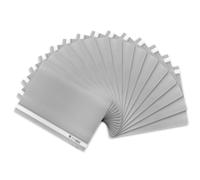 Oxford Lot de 15 chemises A4 en plastique gris