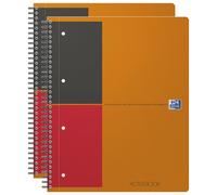 Oxford Lot De 2 Cahiers Activebook Ligné A4+ 160p 90g Polypro