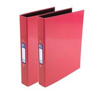 Oxford Lot de 2 classeurs à anneaux A4 de qualité supérieure, 40 mm, rose
