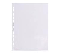 Oxford Lot de 25 pochettes perforées transparentes de qualité supérieure - 0,12 mm - Format A4