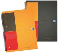 OXFORD Lot de 3 Cahiers ACTIVEBOOK Ligné A4+ 160p 90g Polypro