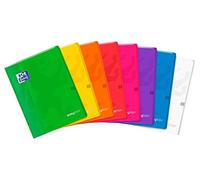 OXFORD Lot de 3 Cahiers EASYBOOK Agrafé 24x32cm 48 pages Séyès 90g Couleurs aléatoires