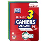 Oxford Lot de 3 Cahiers Easybook Oceanis 24x32 96 Pages Seyès