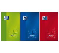 Oxford Lot De 3 Cahiers "Infinium" Indéchirable 170 X 220 Mm Seyès 96 Pages 90g