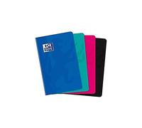 Oxford Lot De 10 Carnets Broché 11 X 17 Cm 192 P 90g Quadrillé 5x5 Coloris Aléatoire