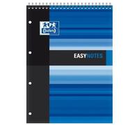 Oxford Lot De 5 Bloc-Notes À Spirale "Easynotes" Seyès 160 Pages 210 X 315mm 4 Perforations
