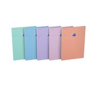 Oxford Lot De 5 Bloc-Notes Smart A4 Quadrill¿ Assortis Pastel