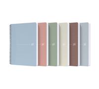 Oxford Lot De 5 Cahiers À Spirale My Rec'up A5 Petits Carreaux Coloris Aléatoires