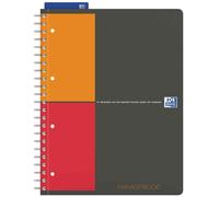 Oxford Lot De 5 Cahiers "Managerbook" A4+ 90g Pp + 5 Intercalaires