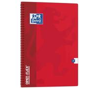 Oxford Lot De 5 Cahiers Spirale "Openflex" A4 Seyès180 Pages 90g Couverture Pp Aléatoire