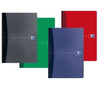 Oxford Lot De 5 Offices Cahier Broché A5 192 Pages Quadrillé 5/5 90g Couv Carte Aléatoire