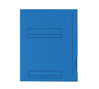 OXFORD Lot de 50 Sous-Dossiers A4 Capacité 200 Feuilles Carte Epaisseur 180g Bleu Vif