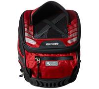 OXFORD M4R Tank N Tailer Moto réservoir magnétique/Sac de Selle - Rouge