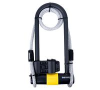 Oxford Magnum LK225 Antivol ultra résistant pour moto avec support et câble Doré 170 x 340 mm