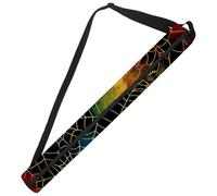 Oxford Manchon de bière pour sac de golf, accessoires de golf pour homme, 7 canettes isothermes d'Halloween en toile d'araignée avec bandoulière réglable et double fermeture éclair pour garder au
