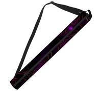 Oxford Manchon de bière pour sac de golf, accessoires de golf pour homme, 7 canettes isothermes d'Halloween en toile d'araignée avec bandoulière réglable et double fermeture éclair pour garder au