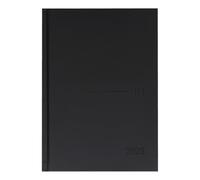 Oxford Minimal, Agenda semainier 2026, A5, couverture extra rigide, espagnol, couleur noire