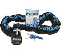 Oxford Monster Verrouillage de chaîne, noir, Taille 120 cm