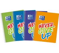 Oxford never give up notebook A4+ 80k check Oxford never give up 1 pcs mix
