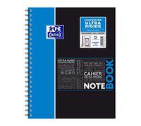 Oxford NoteBook Cahier à Spirales A4+ 160 Pages Grands Carreaux Seyès Couverture Polypro Couleur Aléatoire