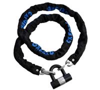 Chaîne antivol vélo maillons 10mm 2 mètres avec cadenas OXFORD