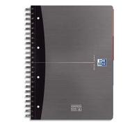 Oxford Office Lot De 5 Essentials Cahiers Reliure Spirale 240 Pages Couleurs Assorties