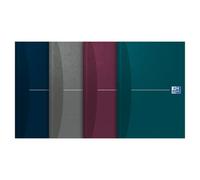 Oxford Office Notebook Casebound Hard Cover Ruled 192 Pages 90gsm A5 Assorted Ref N002341 [Pack 5]