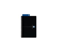 Oxford - Réf N002988 - Office - Cahier - Couverture polypropylène - Reliure intégrale - 90 g/m² - Ligné - 180 pages - A5 - Noir - Lot de 5 (Import Royaume Uni)