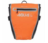 Oxford OL943 - Panier / sacoche vélo 20L orange, fixation QR, détails réfléchissants 360°