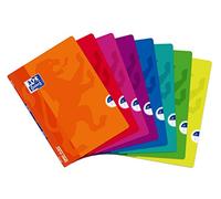 Oxford Openflex Cahier de notes avec couverture polypropylène 21 x 29,7 cm petits carreaux 5 x 5 96 pages Coloris aléatoire