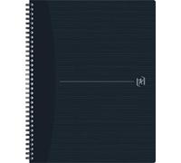 Oxford Origins 400150006 Spiral Notebook DIN A4 Squared Black 70 Sheets Optic Pa