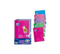Oxford Pack 5 Blocs 90 gr A4 80 feuilles Quadrilla