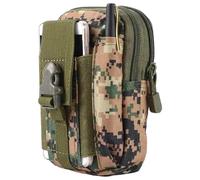 Oxford Pochettes en toile Sac banane multi-usages pour camping en plein air Sac de téléphone avec attaches pour la randonnée, le camping, le sport, Jungle Digital