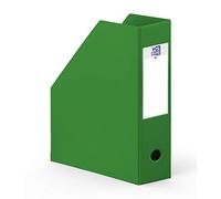 OXFORD Porte-Revues A4 Dos 10cm Couverture Carte Rigide Recouverte de PVC Vert Foncé