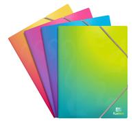 Oxford Porte vues School Fusion A4 avec élastiques - 80 vues - Assortis