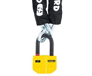 Oxford Products Boss Chaîne antivol d'alarme 14 mm - 1,2 m